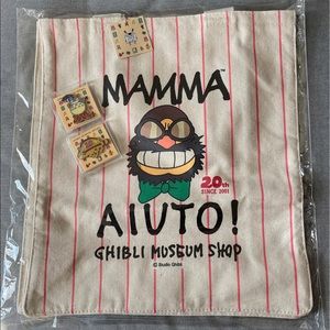 Limited Edition - Ghibli Museum Tote & Pins